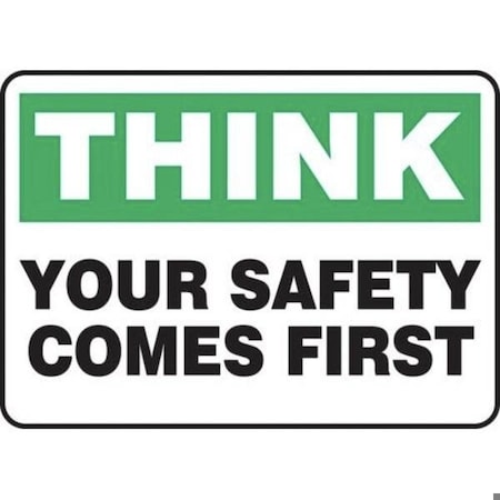 Accuform OSHA SAFETY FIRST SAFETY SIGN USE MGNF945VS MGNF945VS